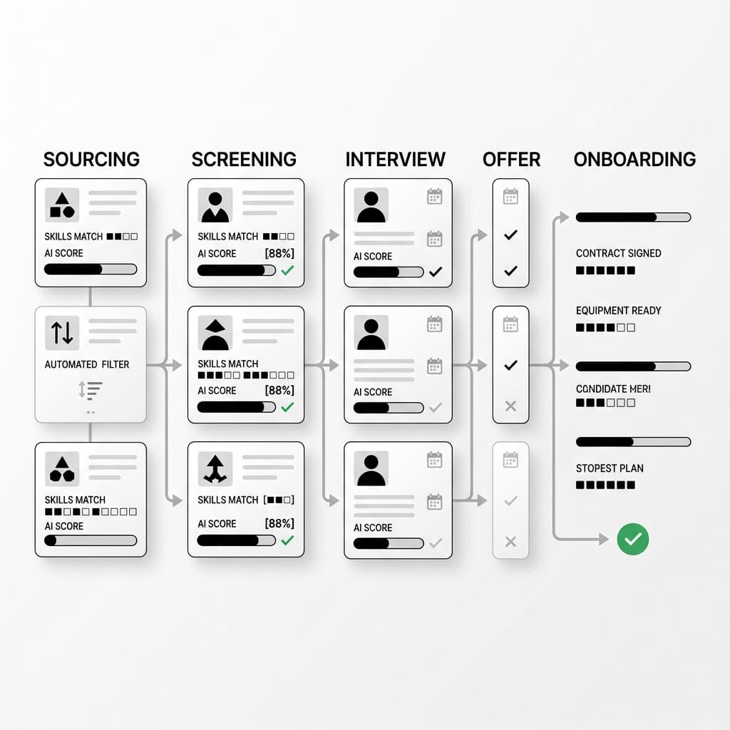 Engine Recruitment dashboard